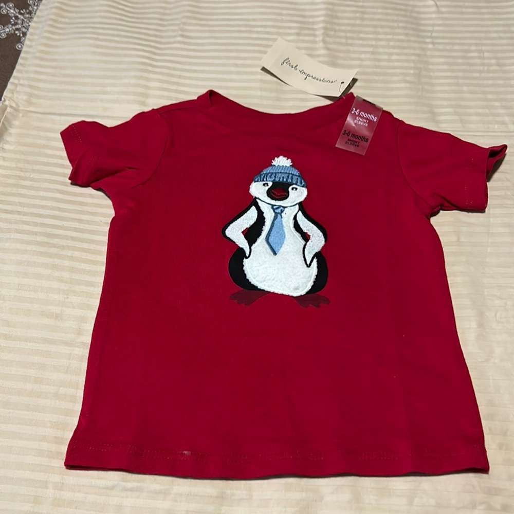 First impressions infant t shirtsnwt set of 2 nwt 3-6 months
